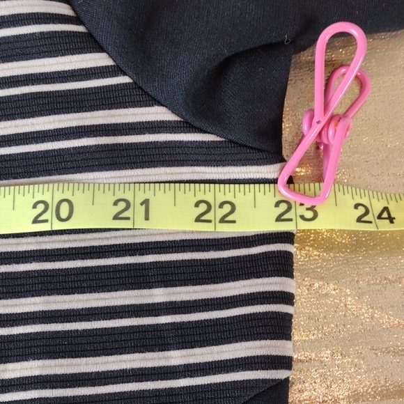 NWT Lane Bryant Color Block Short Sleeved Dress 18/20 - Picture 7 of 12